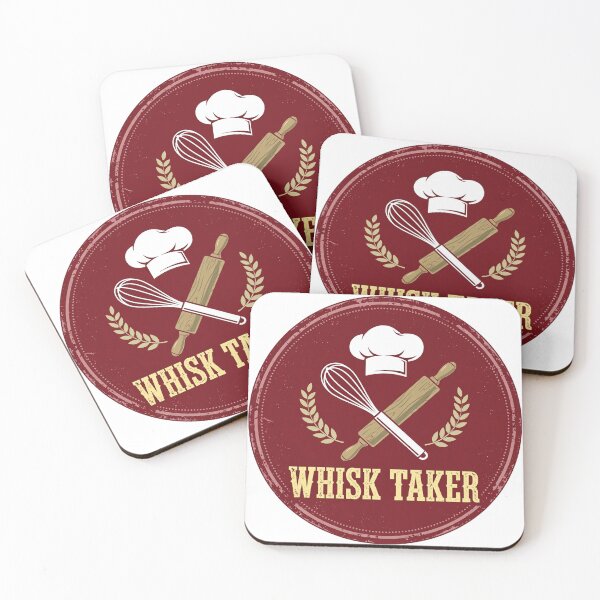 Item preview, Whisk Taker Funny Chef Baking Vintage Badge designed and sold by mahi1design.