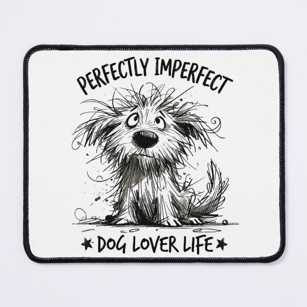 Item preview, Perfectly Imperfect Dog Sketch designed and sold by BikTee.