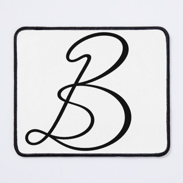 Item preview, Elegant Script Letter B Monogram Design designed and sold by rigelcreation.