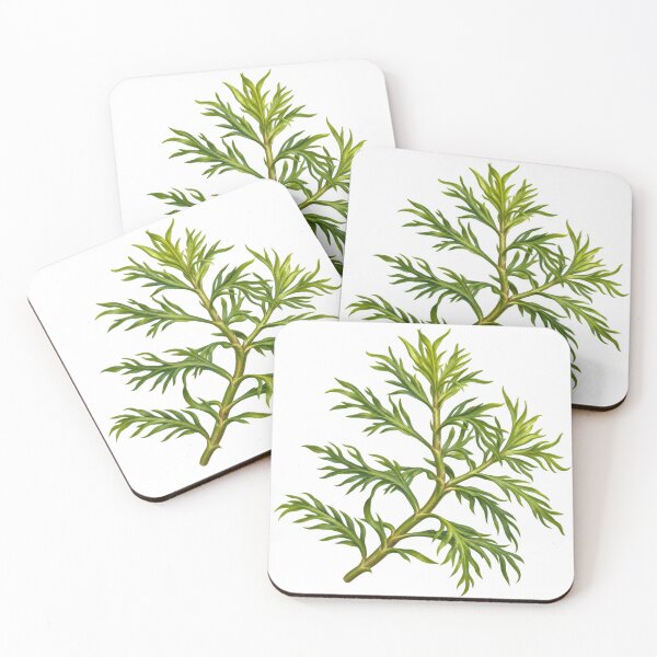 Item preview, Proserpinaca Palustris Cuba Green Botanical Portrait designed and sold by Ocelot-T.