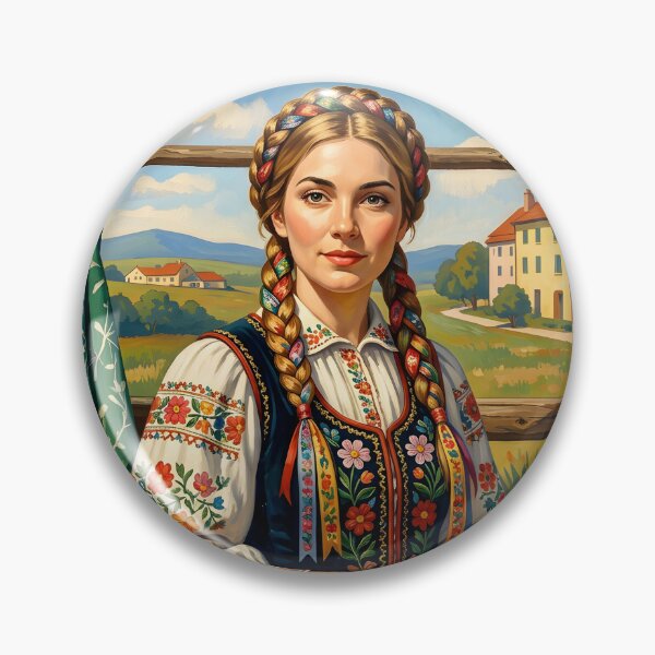 Item preview, A Beautiful Woman in Traditional Cloths designed and sold by Nira Dabush.