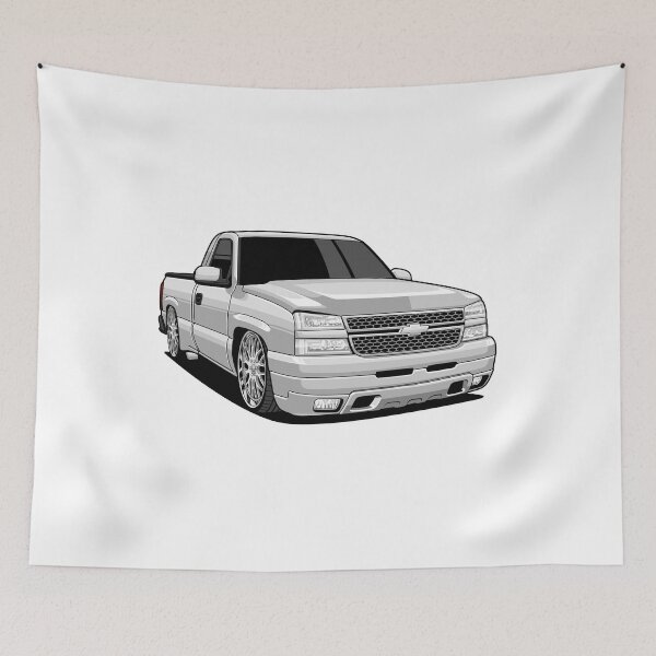 Item preview, Silverado Classic White designed and sold by vektoranda.