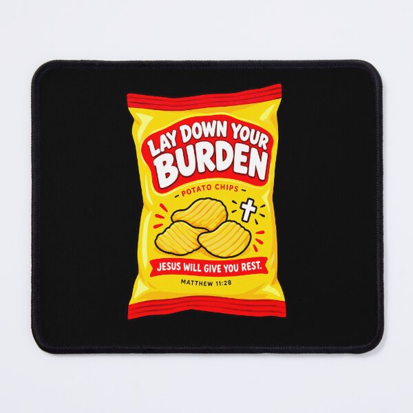 Item preview, Matthew 11:28 Lay Down Your Burden designed and sold by plushism.