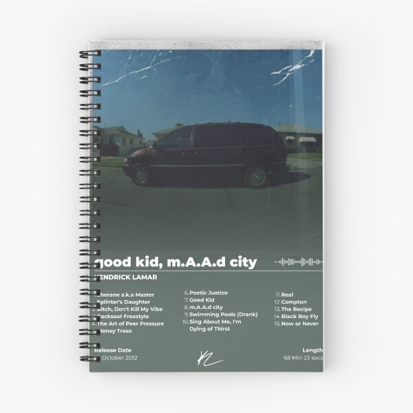 Item preview, Kendrick Lamar Good Kid MAAD City Poster designed and sold by JPOSTERS.