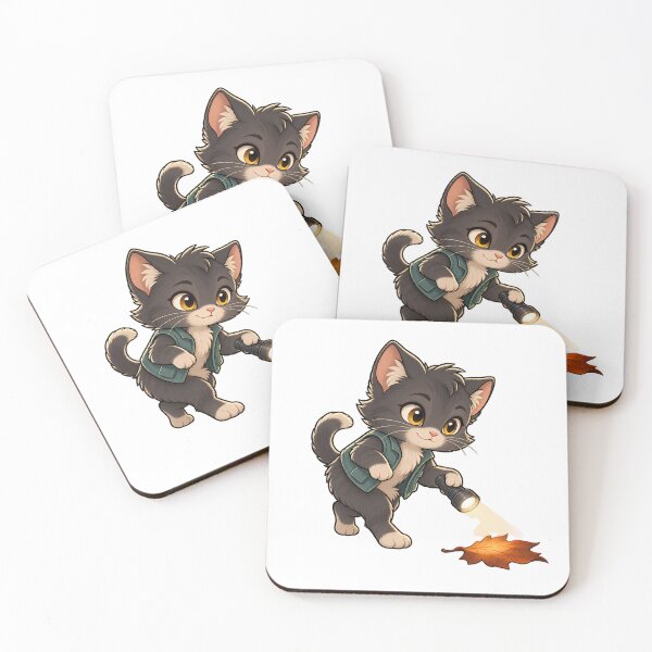 Item preview, Flashlight Patrol Kitten designed and sold by GoverArt.