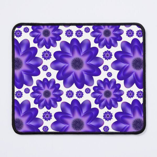 Item preview, Purple Anemone Floral Pattern — 3D Layered Botanical Violet Repeat Design designed and sold by HopeAndHustle.