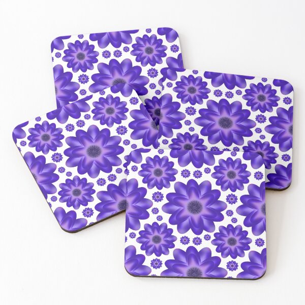 Item preview, Purple Anemone Floral Pattern — 3D Layered Botanical Violet Repeat Design designed and sold by HopeAndHustle.