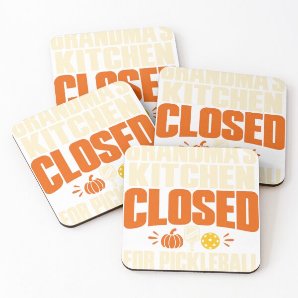 Item preview, Grandma's Kitchen Closed For Pickleball designed and sold by HappyVibration.