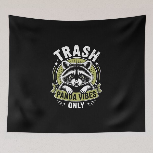 Item preview, TRASH PANDA VIBES ONLY designed and sold by jkrphoto.