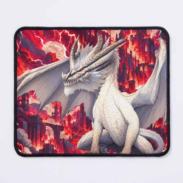 Item preview, White Fatalis, The Ancestral Dragon designed and sold by Ligerheart designs.