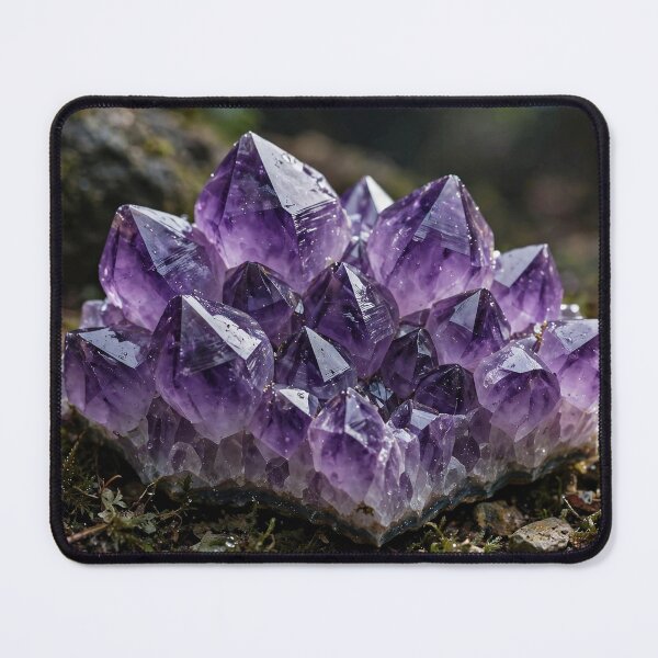 Item preview, Beautiful Amethyst — Deep Purple Crystal Cluster designed and sold by Stevercortinas.