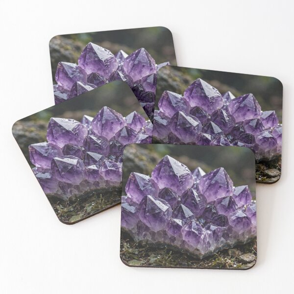 Item preview, Beautiful Amethyst — Deep Purple Crystal Cluster designed and sold by Stevercortinas.