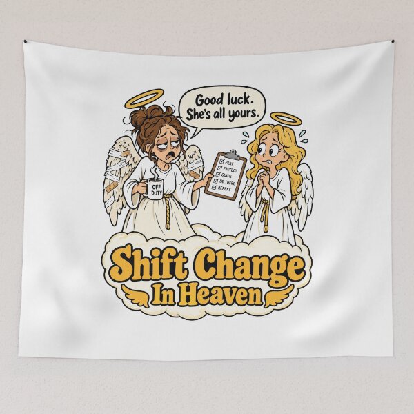 Item preview, Shift Change In Heaven designed and sold by SignumShop.