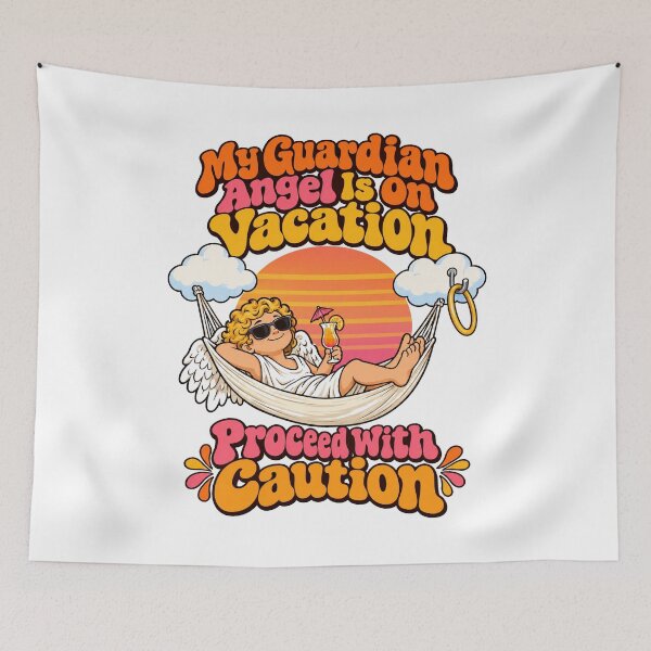 Item preview, My Guardian Angel Is On Vacation designed and sold by SignumShop.