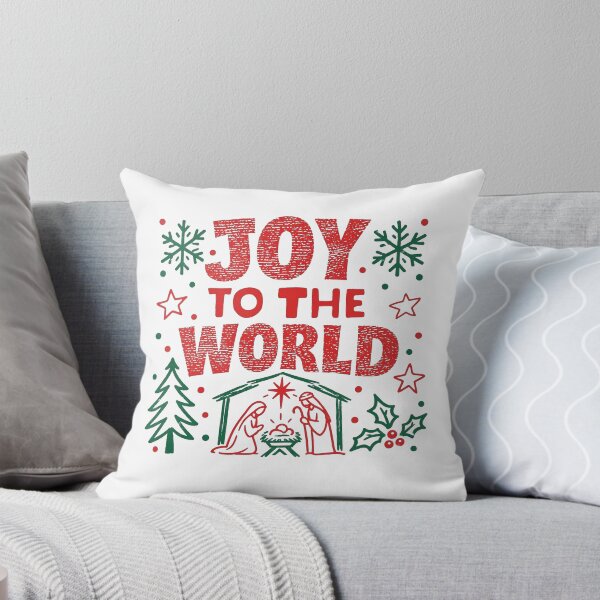 Item preview, Joy to the World Shirt, Christian Christmas designed and sold by m-smith-bear.