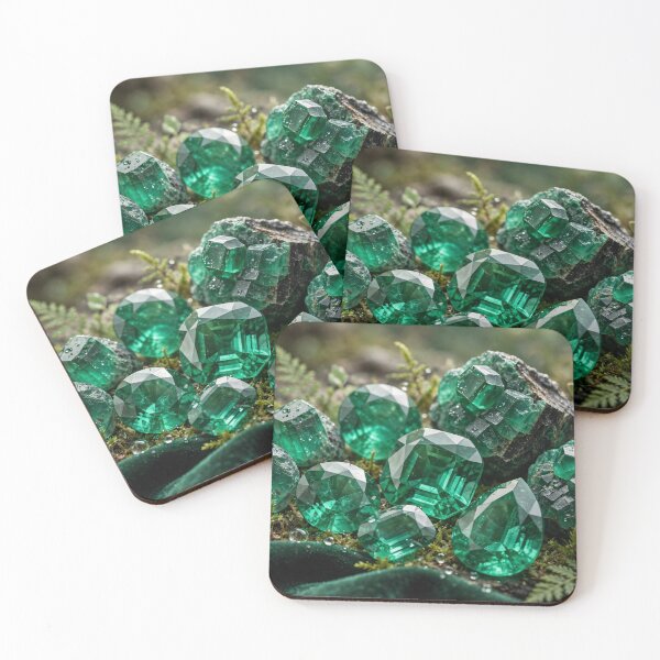 Item preview, Beautiful Emeralds — Rich Green Gemstones designed and sold by Stevercortinas.