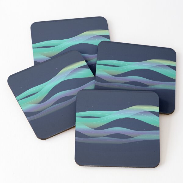 Item preview, The Magnetic Curtain – Sculptural Northern Lights designed and sold by astersgraphics.