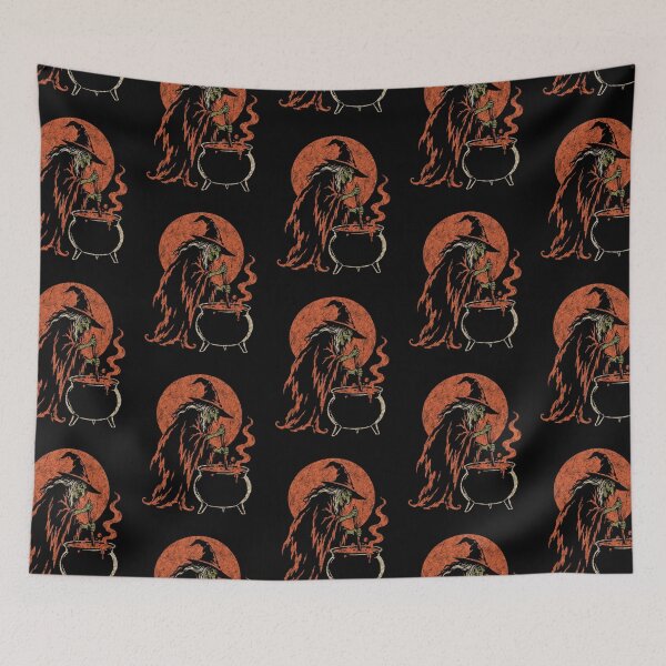 Item preview, Vintage Wicked Witch Halloween designed and sold by ChunkByChunk.