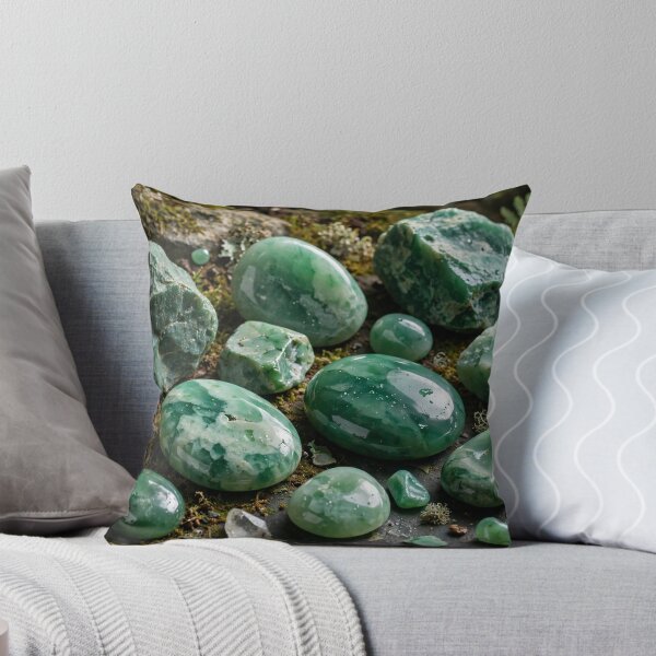 Item preview, Beautiful Jade — Green Jade Stones designed and sold by Stevercortinas.