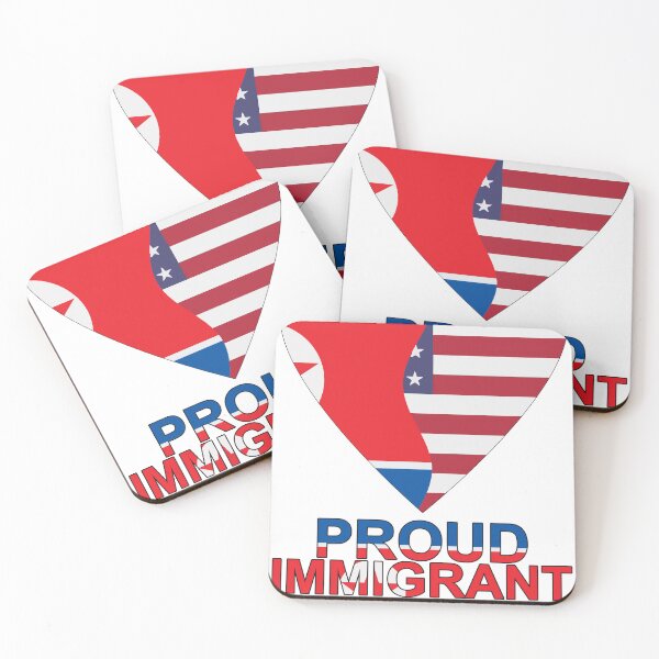 Item preview, Proud Immigrant From North Korea designed and sold by TheIconSmith.