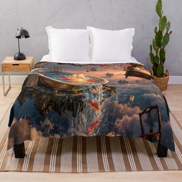 Item preview, Floating Bathtub in a Surreal Sky Dreamscape designed and sold by BloomOfDesign.