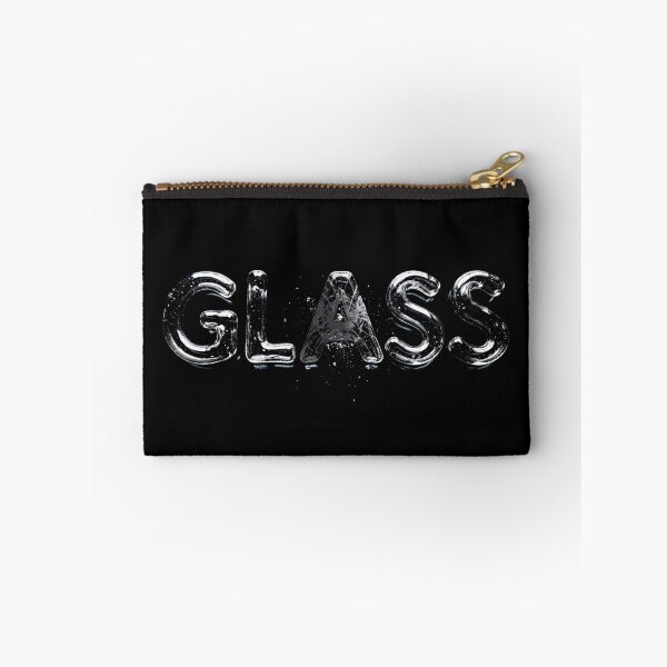 Item preview, Glass Transparent Shatter Lettering designed and sold by KeremYurtseven.