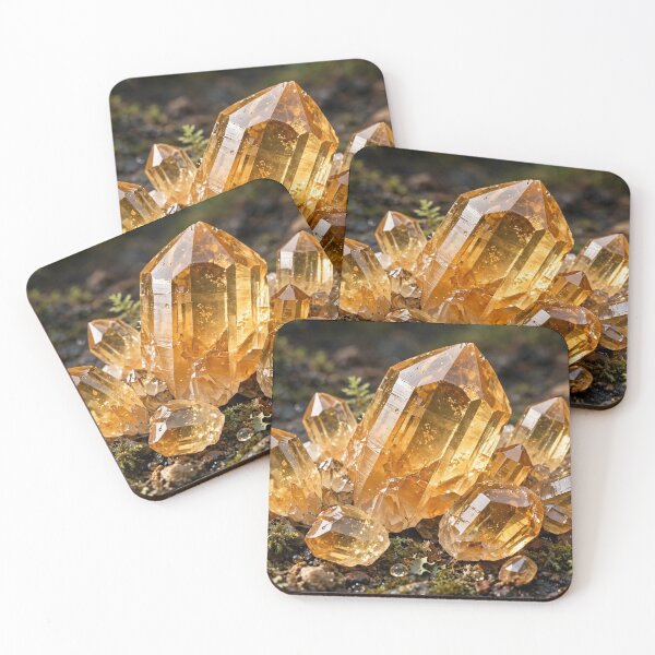 Item preview, Beautiful Topaz — Golden Crystals designed and sold by Stevercortinas.