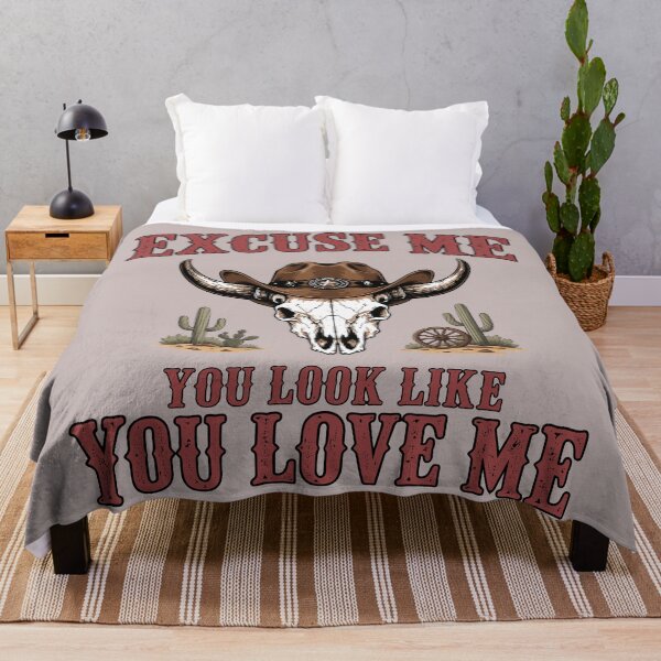 Item preview, Excuse me You Look Like You Love Me Shirts Cow Skull designed and sold by Colorfulman.