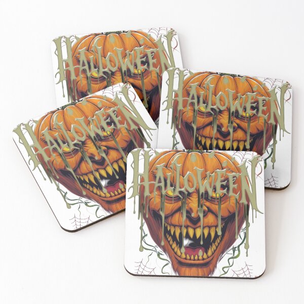 Item preview, Creepy Jack-o'-Lantern Halloween Spooky Art designed and sold by DKSH1234.