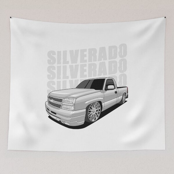 Item preview, Silverado Classic White designed and sold by vektoranda.