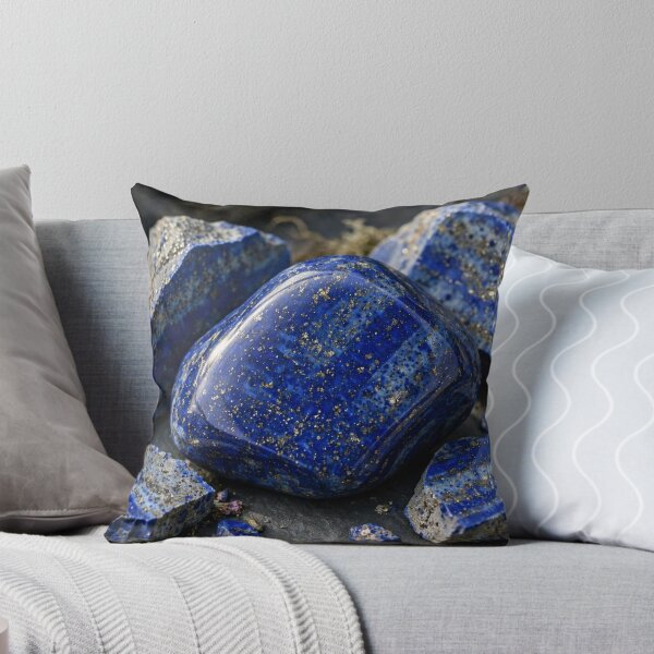 Item preview, Beautiful Lapis Lazuli — Deep Blue Stones with Gold designed and sold by Stevercortinas.