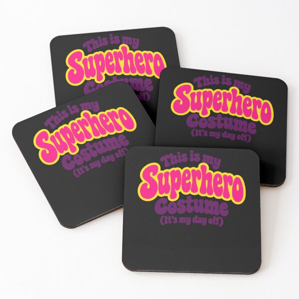 Item preview, My Superhero Costume Day Off Funny Halloween designed and sold by BearLoveDesign.