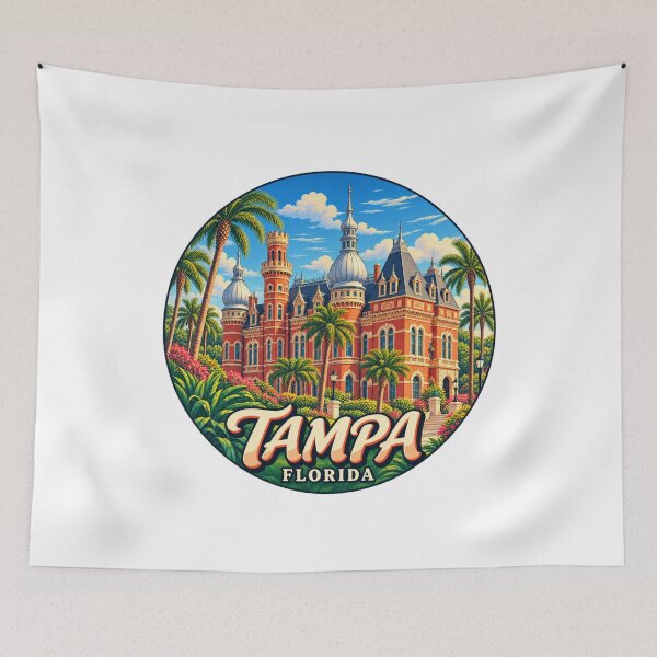 Item preview, Tampa Florida: Henry B. Plant Museum designed and sold by CircinusStore.