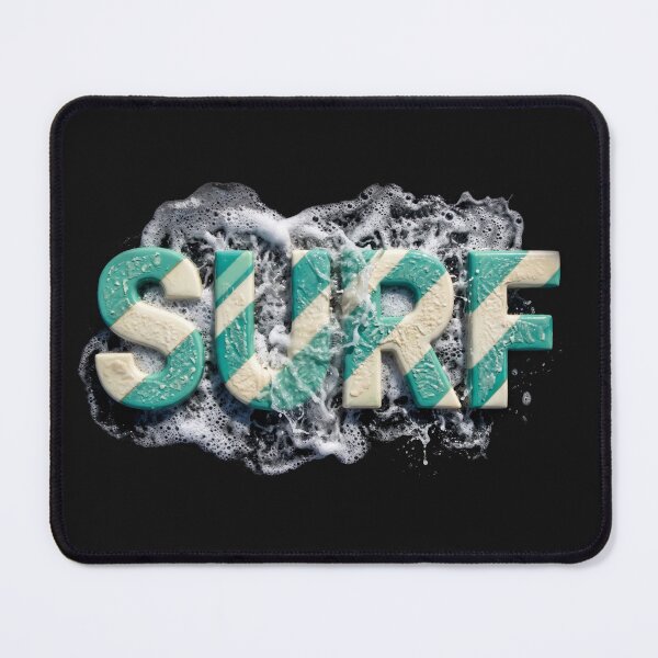 Item preview, Surf Ocean Wave Lettering designed and sold by KeremYurtseven.