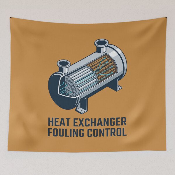 Item preview, Heat Exchanger Fouling Control Engineering designed and sold by Amr Darwish Graphic designer.
