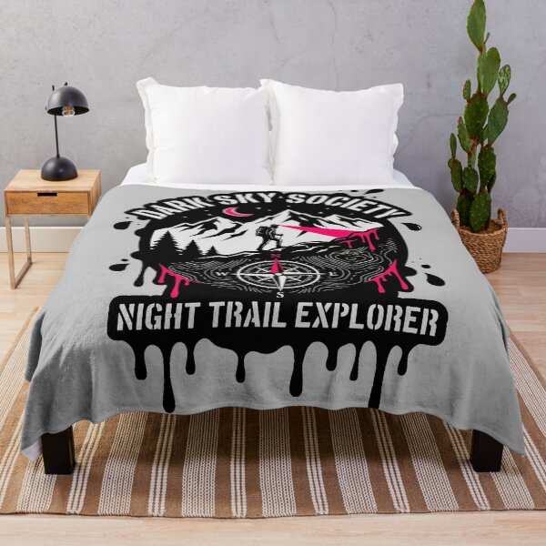 Item preview, Dark Sky Society Night Trail Explorer Mountain Hiker designed and sold by MarCinu Art.