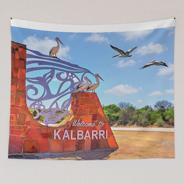 Item preview, The Pelicans - Welcome To Kalbarri designed and sold by Colin  Williams Photography.