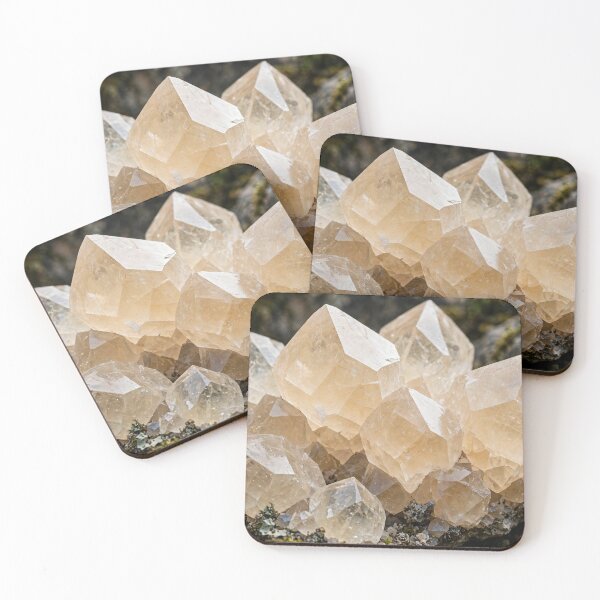 Item preview, Beautiful Calcite — Pale Golden Crystals designed and sold by Stevercortinas.