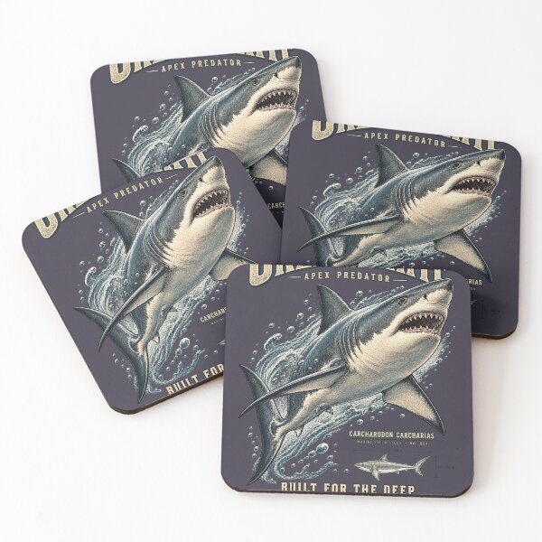 Item preview, THE GREAT WHITE designed and sold by KrungiT Design .