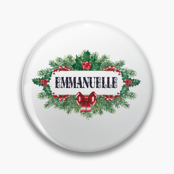 Item preview, Emmanuelle Funny & Cool Personalized Christmas Name – Custom Holiday Gift for Girls and Women designed and sold by Oussinc.