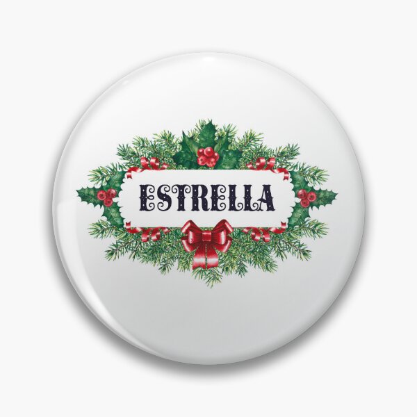 Item preview, Estrella Funny & Cool Personalized Christmas Name – Custom Holiday Gift for Girls and Women designed and sold by Oussinc.