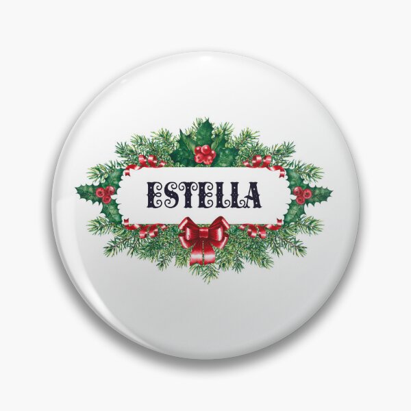 Item preview, Estella Funny & Cool Personalized Christmas Name – Custom Holiday Gift for Girls and Women designed and sold by Oussinc.