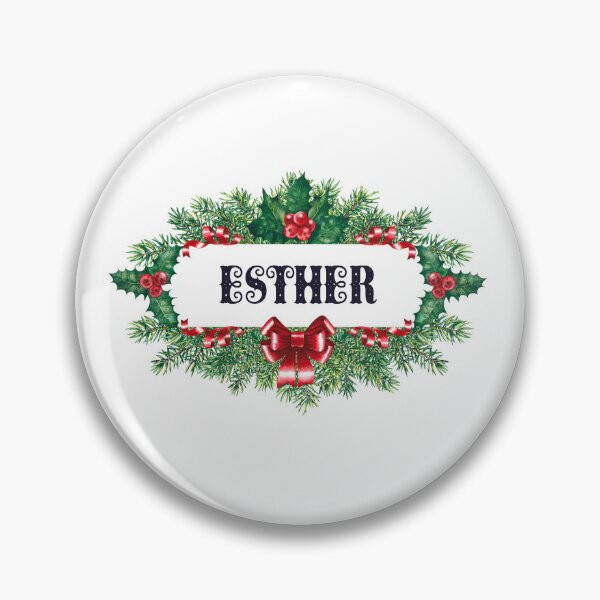 Item preview, Esther Funny & Cool Personalized Christmas Name – Custom Holiday Gift for Girls and Women designed and sold by Oussinc.
