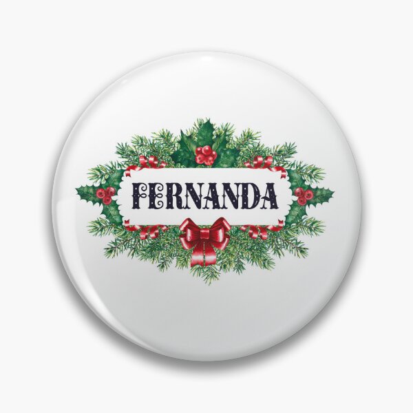 Item preview, Fernanda Funny & Cool Personalized Christmas Name – Custom Holiday Gift for Girls and Women designed and sold by Oussinc.