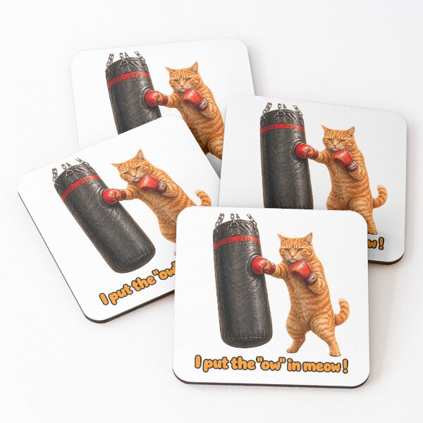 Item preview, I Put The "Ow" In Meow! designed and sold by EllieGantDesign.