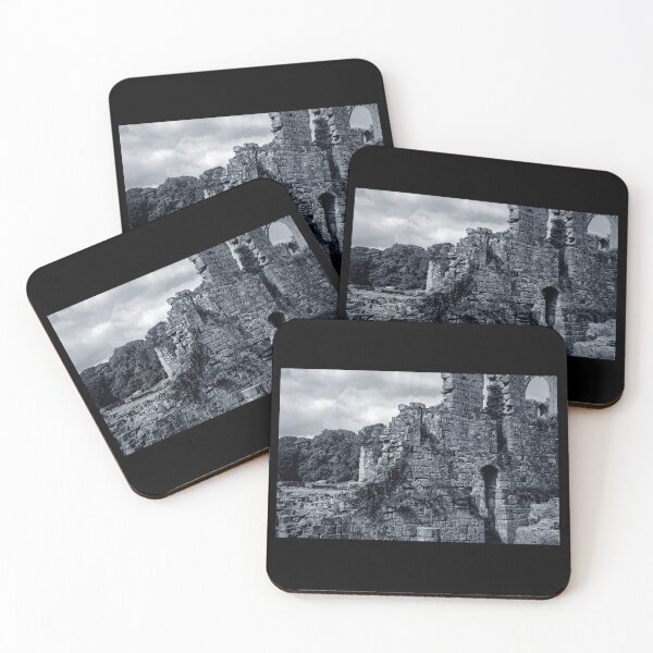 Item preview, Fountains Abbey Ruins, Yorkshire B&W designed and sold by ArtworkNorth.