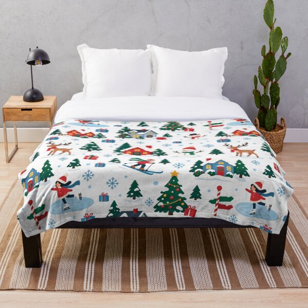 Item preview, Cute Christmas Village designed and sold by PatternXOXO.