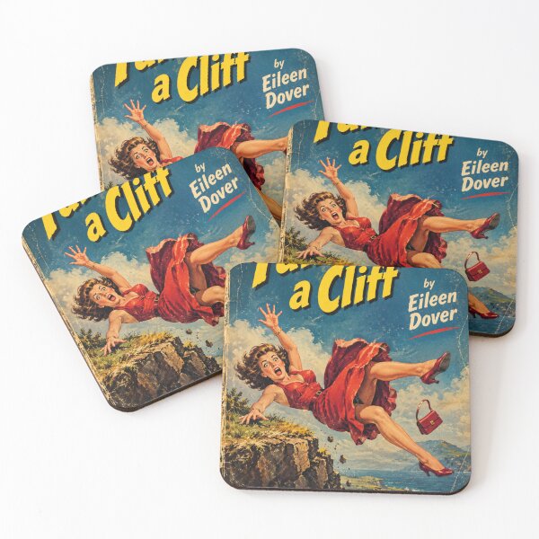 Item preview, Falling Off a Cliff by Eileen Dover designed and sold by halibutgoatramb.