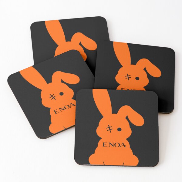 Item preview, Neon Orange Bunny ENOA designed and sold by ENOA007.