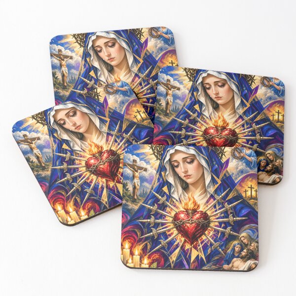 Item preview, The Sorrowful Heart of Mary designed and sold by mark ashkenazi.